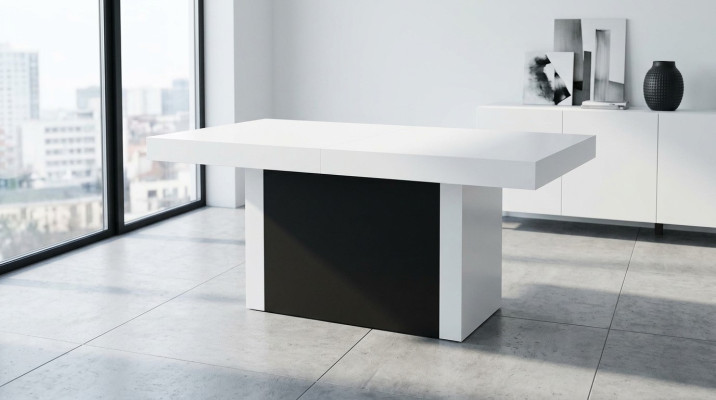 Muebles de lujo Mesa de comedor Mesa de madera de diseño Sala de estar ¡Nuevo!