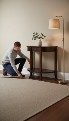 Mesa de teléfono Consolas Mesas Madera real Cómoda Aparador Mesa Lujo