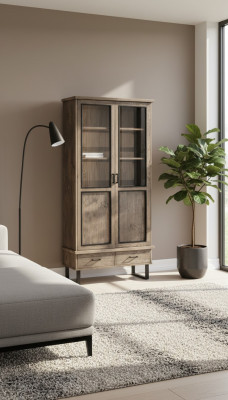 Vitrina clásica armario muebles italianos Vitrina vitrina vitrinas nuevo 22802