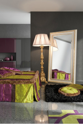 Espejo de pared clásico con marco de madera, mueble espejo barroco rococó marco de vidrio pared nuevo.