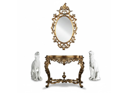 Mesita de consola Cómoda Cómodas Armario de diseñador Secretaria Mesa Decoración Madera