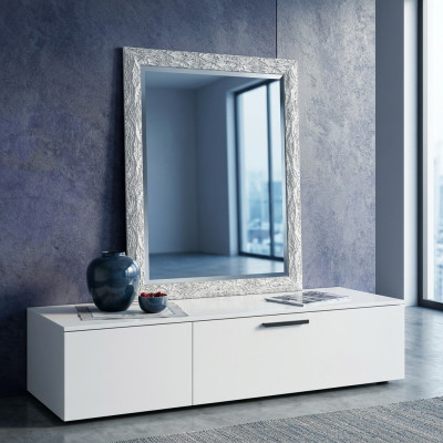 Espejo espejo de pared diseñador pasillo sala de estar baño madera cristal diseño muebles nuevo