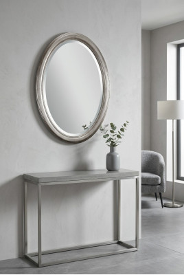 Espejo de pared clásico XXL con marco de madera real Espejo colgante Barroco SP7540.