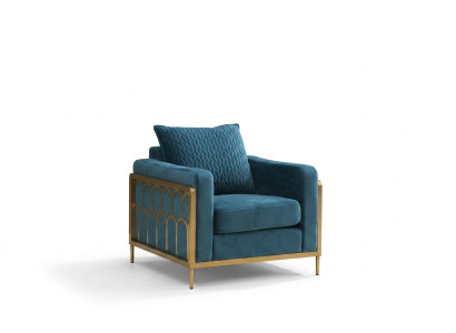 Sillón Club Lounge Silla de diseñador Sofá de cojín con respaldo Nuevo de 1 asiento para televisión
