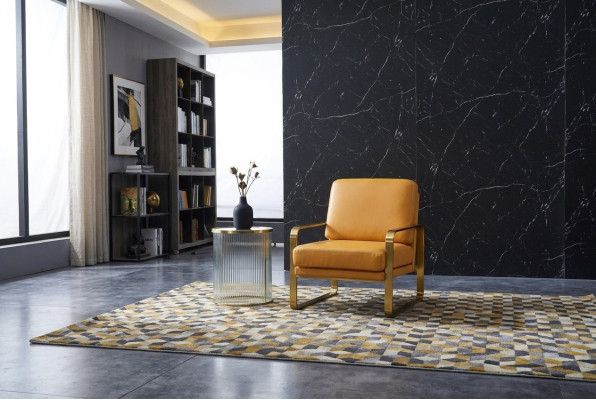 Sillón Club, diseño Lounge, silla con respaldo acolchado, sofá de una plaza, nuevo para televisión.