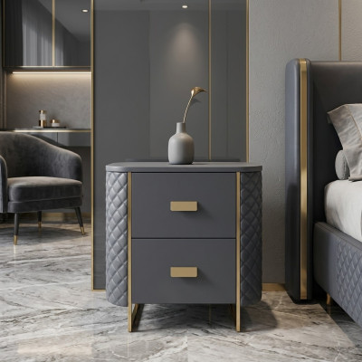 Mesita de noche armario auxiliar decoración cómoda tocador pequeño.