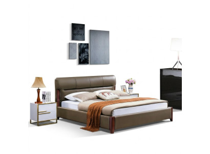 Cama moderna cama doble cama matrimonial diseño camas de lujo estilo moderno