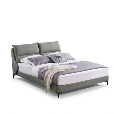 Cama tapizada Camas Cama Acolchado Diseñador Hotel Doble Lujo Muebles