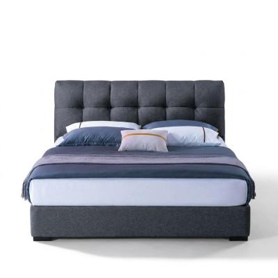 Diseño de camas Conjuntos de dormitorio Cama 2x Mesita de noche Muebles de lujo clásicos de 3 piezas