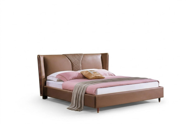 Cama tapizada Muebles asequibles Dormitorio Cama doble Camas de lujo