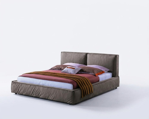 Diseño dormitorio cama lujo madera camas dobles matrimonio tapicería muebles 180x200 cm.