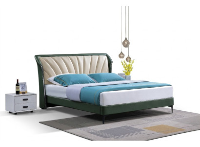 Estructura de cama de tela Muebles de lujo Camas modernas Textil Cama Diseño de dormitorio Nuevo