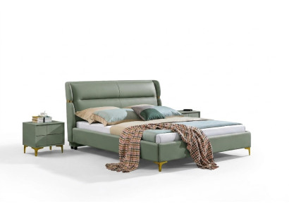 Cama clásica Cama doble Camas Madera Dormitorio Muebles italianos