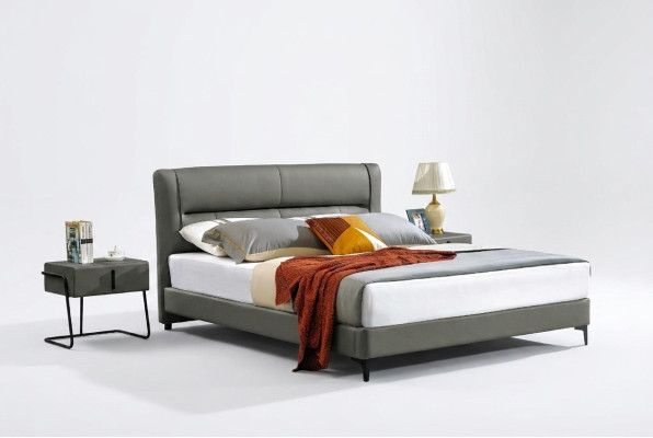 Camas dobles Cama Royal Dormitorio de lujo Cama de lujo de madera 180x200cm de lujo