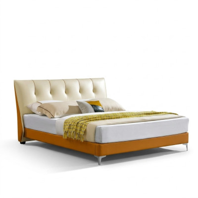 Cama tapizada diseño lujo doble hotel decoración camas lujo hotel 180x200