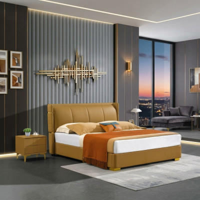 Habitación cama cama de matrimonio camas diseño grande de lujo doble