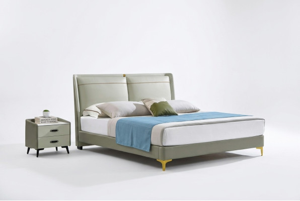 Cama tapizada de diseñador Cama Camas Cama doble Cama matrimonial Cama de diseñador NUEVA