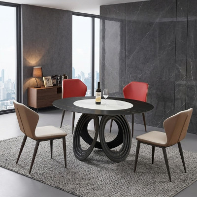 Mesa de comedor conjunto de mesas de comedor mesas de sala de estar de madera diseño de sala de estar