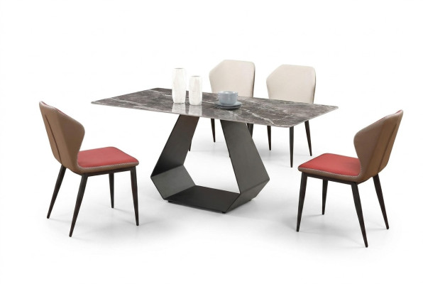 Mesa de comedor moderna mesa de mármol mesas 180x90 comedor diseño de muebles de lujo nuevo.