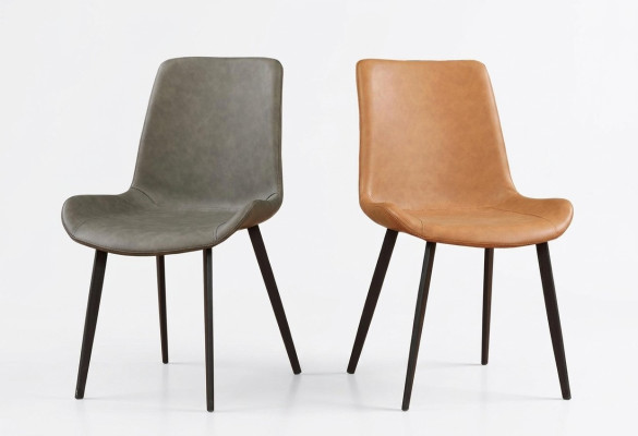 Silla de diseñador lujo silla con respaldo acolchada sillas 1x sala de estar comedor