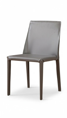 Moderno sillón silla 1x comedor televisión asiento silla tapizada gris sillón nuevo.