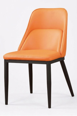 Silla de salón 1x Asiento de comedor Silla de televisión Silla tapizada moderna Sillones con respaldo