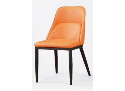 Silla de salón 1x Asiento de comedor Silla de televisión Silla tapizada moderna Sillones con respaldo