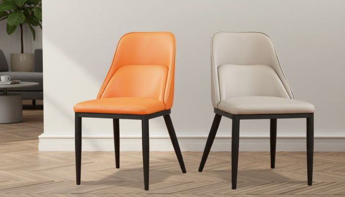 Silla Silla Moderna 1x Silla de salón comedor Televisión Acolchada Lounge Asiento Nuevo