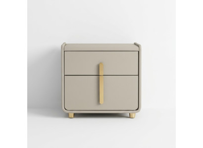 Diseño de mesa de noche decorativa de consola de metal brillante para mesas de consola de dormitorio.
