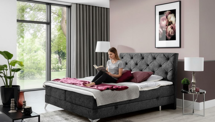 Ropa de cama textil tapizado doble diseño barroco estilo moderno Camas Chesterfield Hotel
