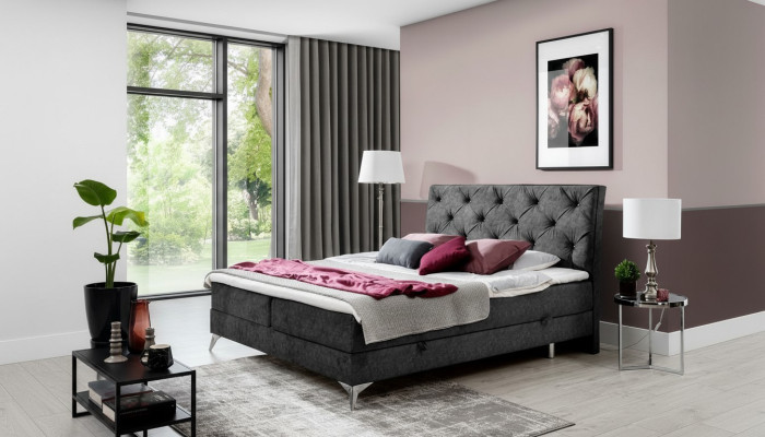 Ropa de cama textil tapizado doble diseño barroco estilo moderno Camas Chesterfield Hotel