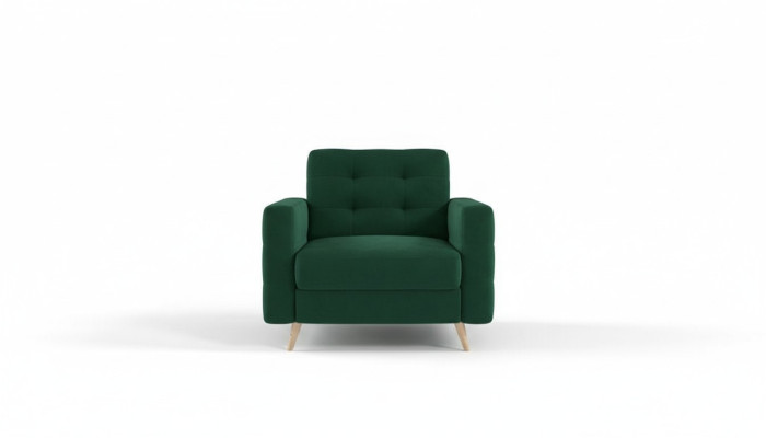 Silla de salón comedor sala de estar lounge asiento verde diseño moderno silla tapizada nueva