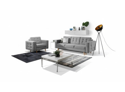 Conjunto de sofás de 3 plazas + 1 plaza, cojines de asiento, sofás de cuero, sofás, sofá acolchado