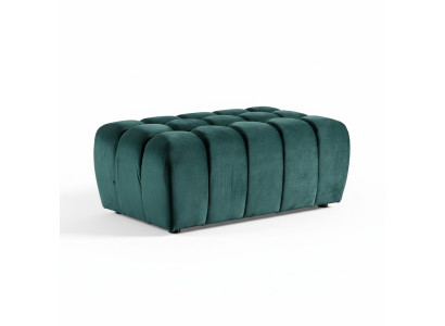 Taburete Reposapiés Taburete de acompañamiento Chaise longue Banco Terciopelo Tela