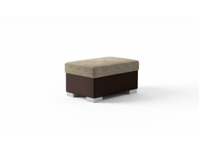 Taburete Puf Sofá Acolchado Taburete auxiliar Reposapiés Otomana Taburete de muebles Tela