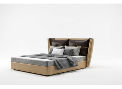 Lujo diseñador Hotel cama dormitorio camas tapizadas cama doble.