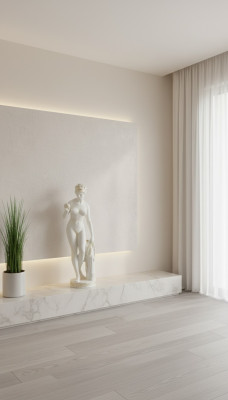 Estilo de estatua de mármol antiguo Eva con manzana XXL figura estatuas escultura decorativa PG010