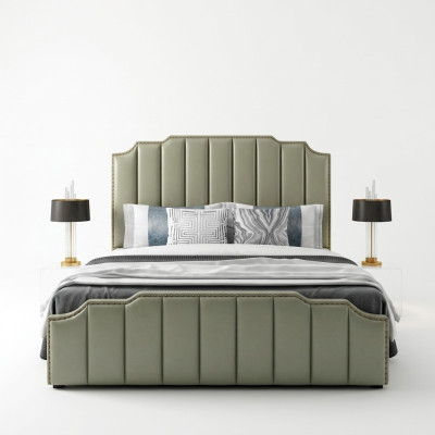 Dormitorio de lujo cama diseño camas 180x200cm doble hotel muebles mobiliario