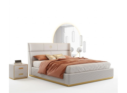 Diseño moderno cama xxl camas dobles hotel textil 150 180x200cm