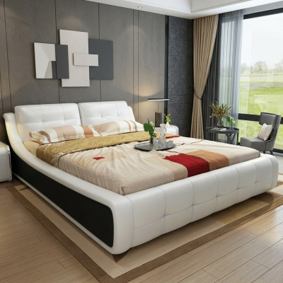 Diseño cama dormitorio camas textil hotel lujo tapizado muebles tela muebles