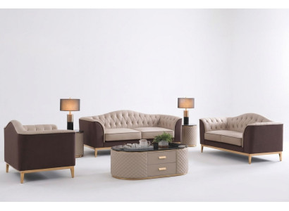 Conjunto completo de sofá 3+2+1 diseño de sofá salón