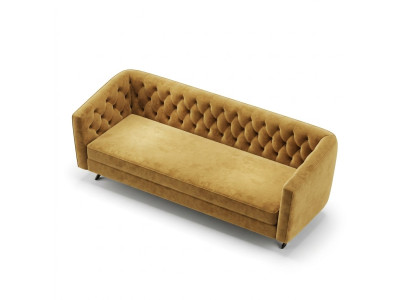Muebles de estilo italiano 3 sofá de tres plazas sofá tapizado tela sofá de tela.