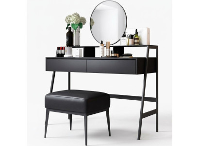 Diseñador de consola tocador tocador de maquillaje mesa de cosméticos espejo cómoda.