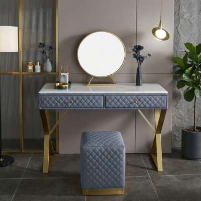 Mesa de maquillaje Moderna cómoda Mesa Tocador cosmético Aparador