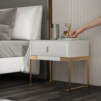 Consola de noche, mesa auxiliar, cómoda de dormitorio, mesas, consolas