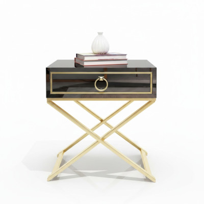 Mesa de noche consola mesa auxiliar dormitorio decoración cómoda armario mesas.