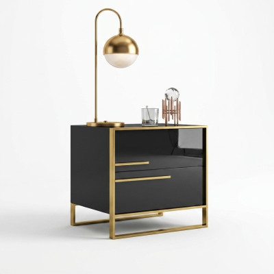 Mesa de noche consola auxiliar para dormitorio diseño de madera consolas mesa