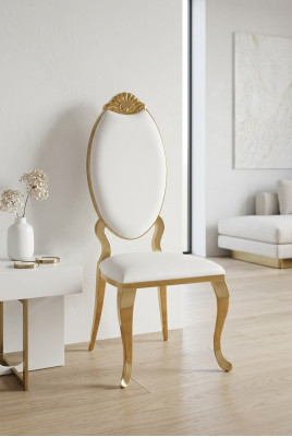 Sillas de club de lujo de tela de madera Silla de diseño Silla respaldar tapizado
