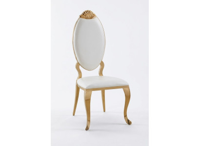 Sillas de club de lujo de tela de madera Silla de diseño Silla respaldar tapizado