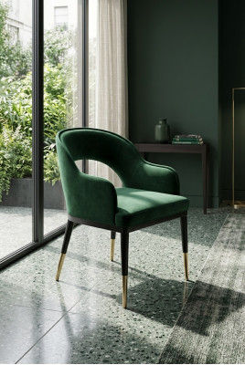 Salón Sillón de diseño Silla Tela Sillas Sillón tapizado Sillón